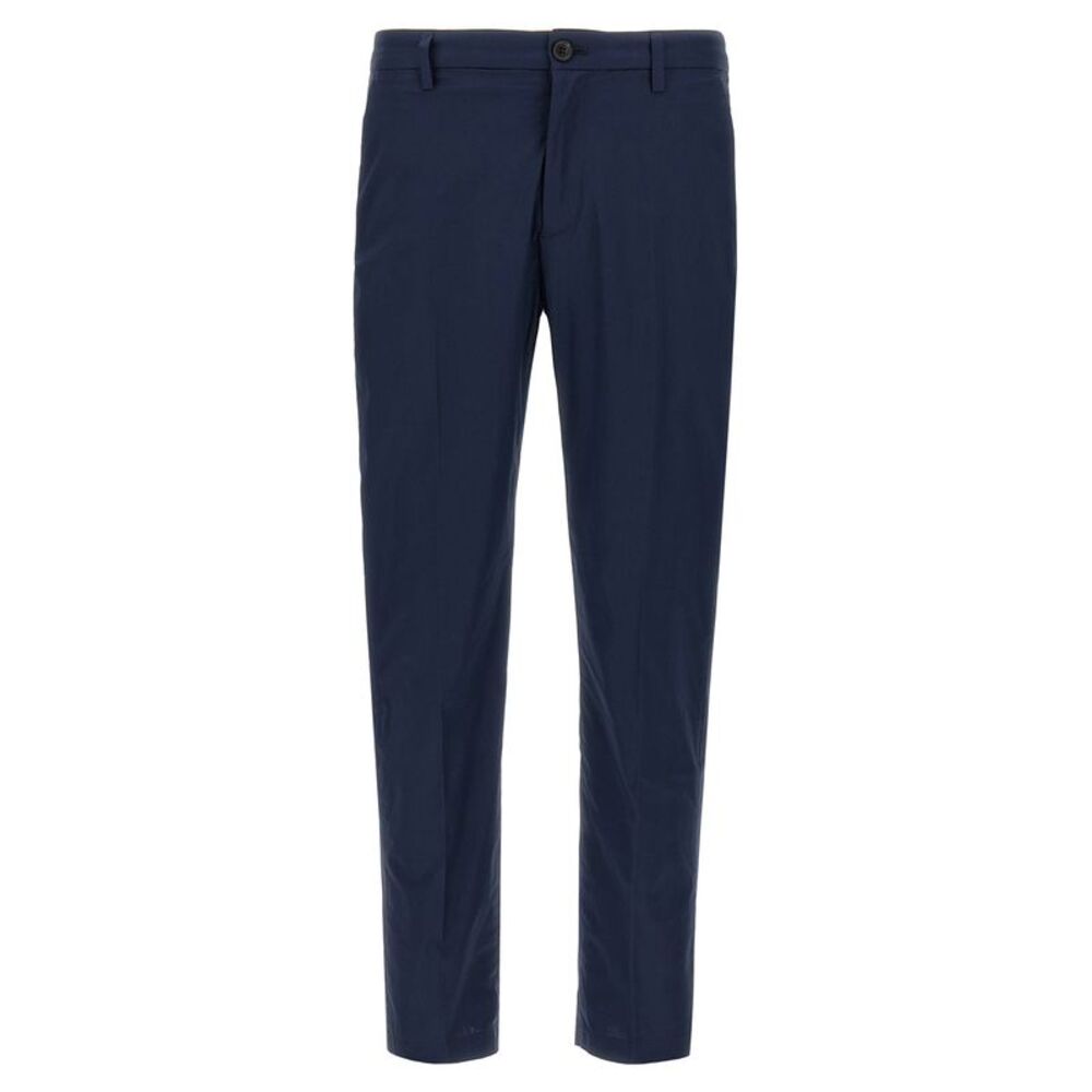 Department 5 Blue Cotton Cropped Men's Pants